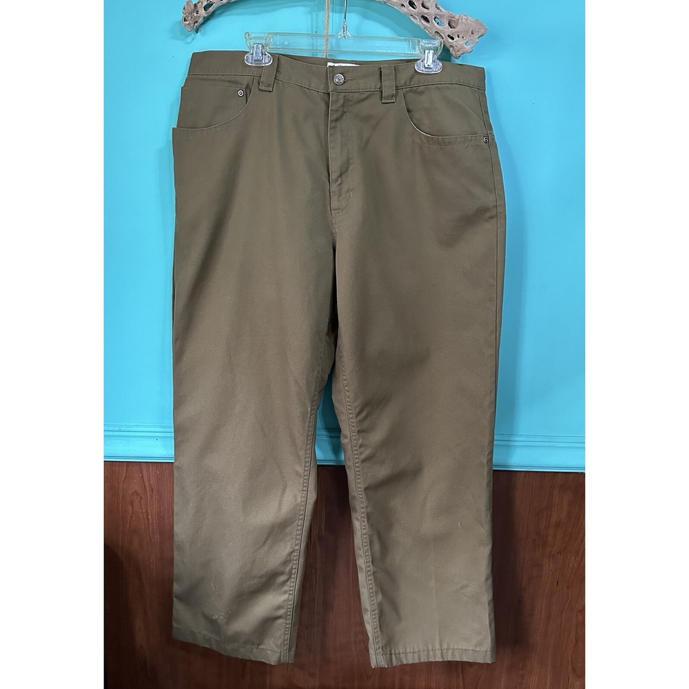 COLUMBIA PHG 20GA Hunting Pants Men's 36 x‎ 28 Heavy Duty 100% Cotton Flat Front